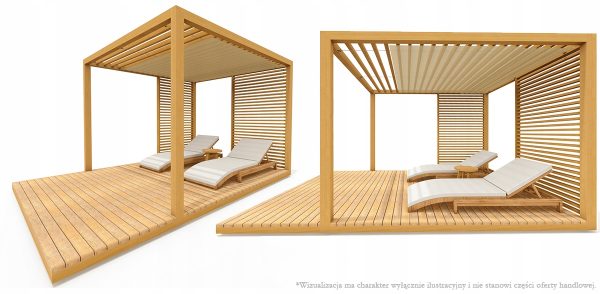 Pergola wypoczynkowa tarasowa altana zadaszenie bezpośrednio od producenta